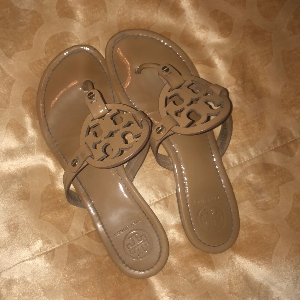 Tory Burch miller sandals! Dust bag included!